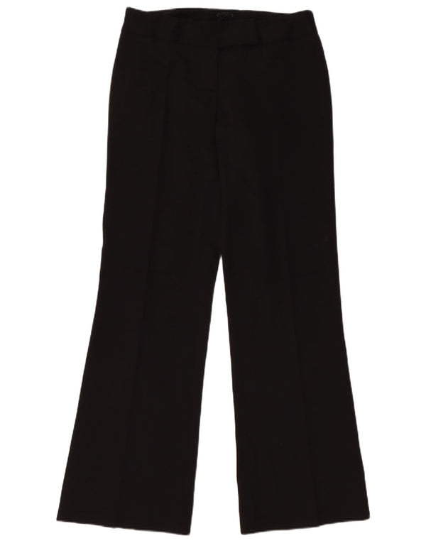 Женские костюмные брюки Oasis Bootcut UK 10, маленькие W28 L31, черный полиэстер