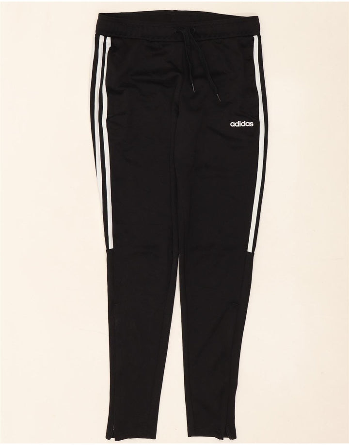 Женские спортивные брюки Adidas UK 8/10, маленький черный полиэстер