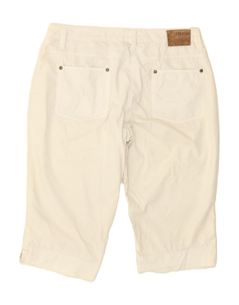 COLMAR Womens Bermuda Shorts EU 48 2XL W39 White Cotton Vintage Colmar and Second-Hand Colmar from Messina Hembry 