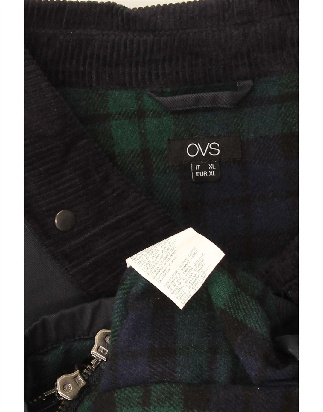 Мужская куртка OVS из вощеного хлопка UK 42 XL, черная