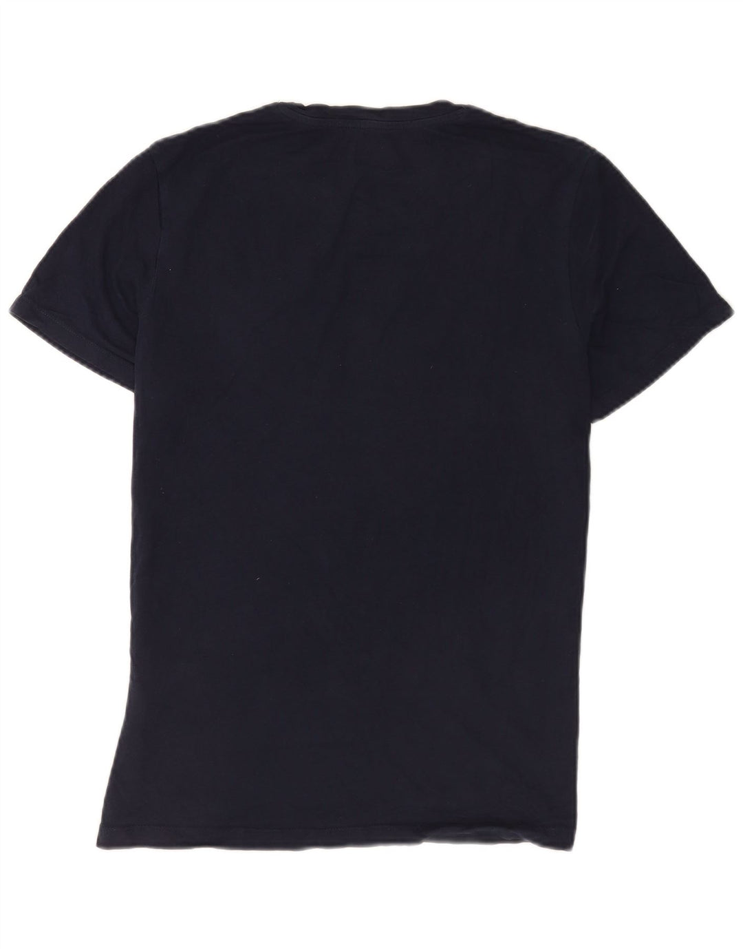 Мужская футболка с рисунком Jack & Jones, темно-синий, хлопковый топ среднего размера