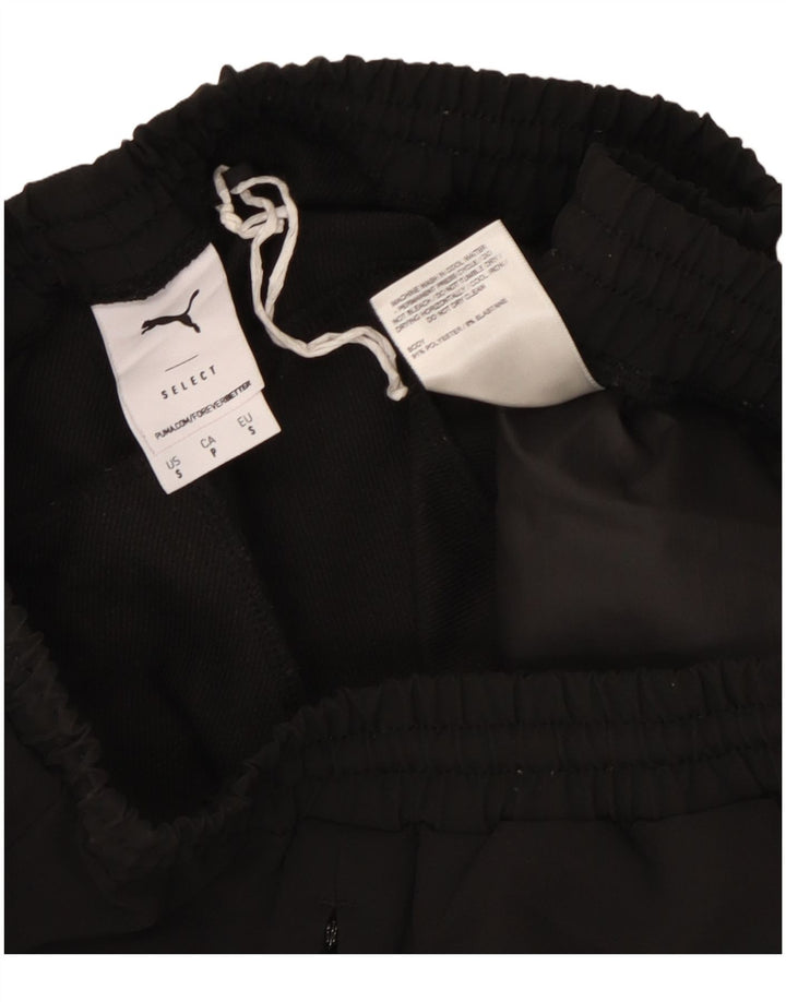 Женские спортивные брюки-капри Puma UK 10, маленькие черные из полиэстера