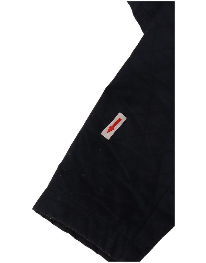 Crew Clothing Женская стеганая куртка стандартного кроя UK 10, маленькая темно-синяя