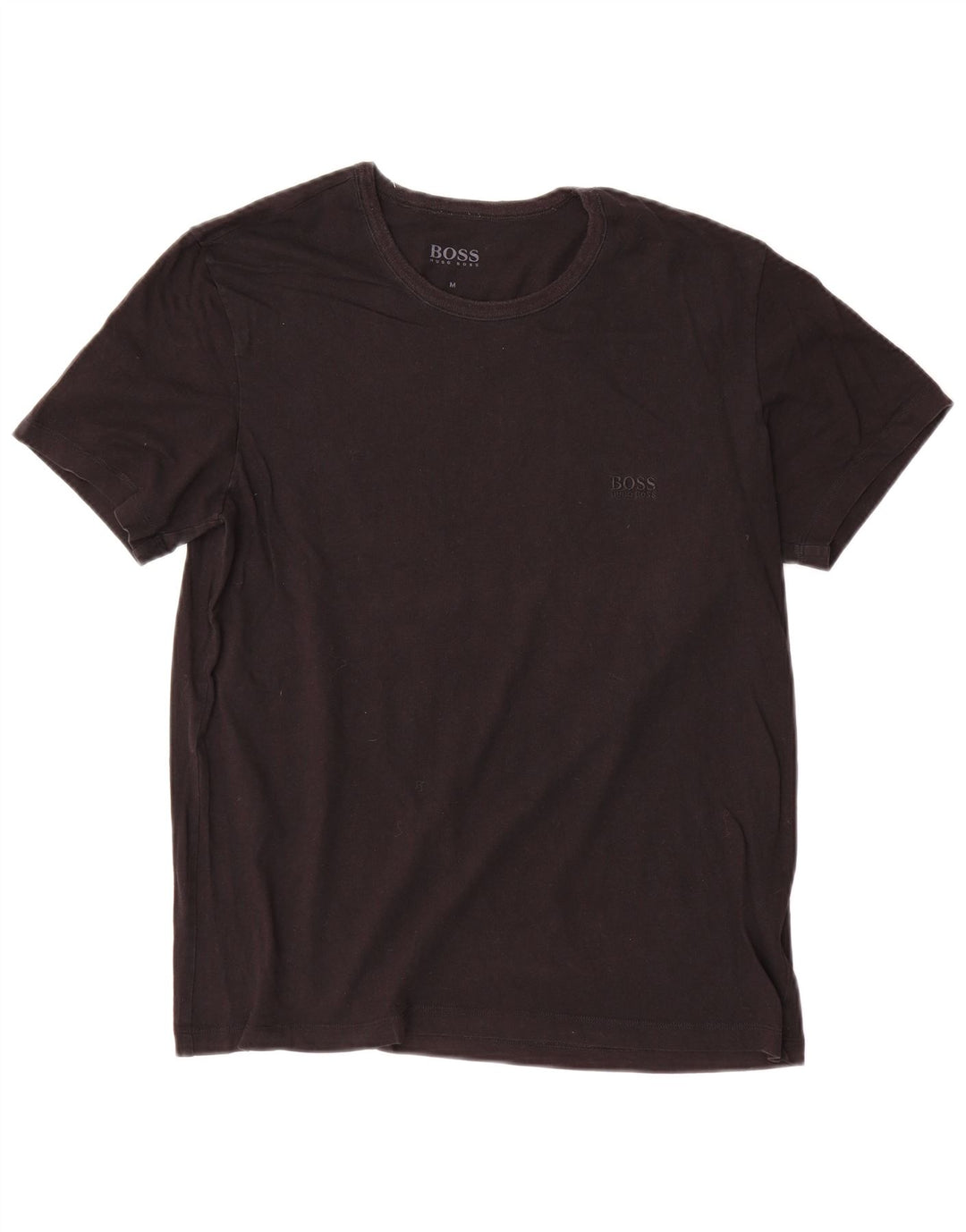 Мужская футболка Hugo Boss Top Medium Black Cotton