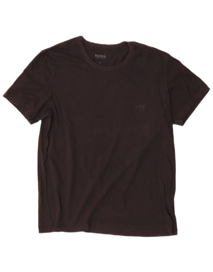 Мужская футболка Hugo Boss Top Medium Black Cotton