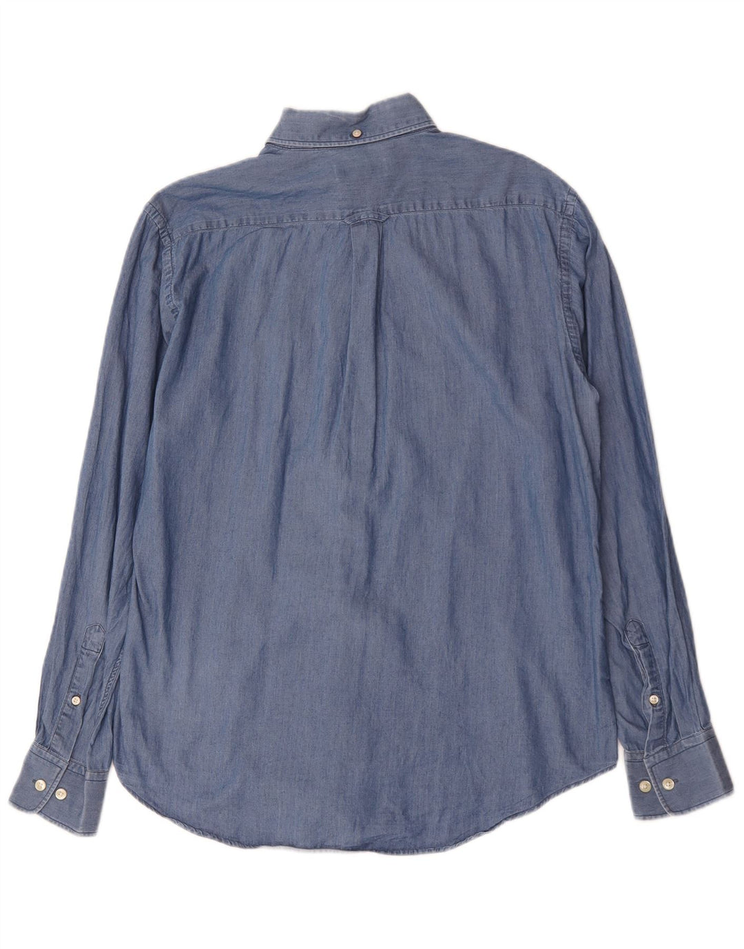 Мужская рубашка Gant Madison Regular Fit из хлопка среднего синего цвета