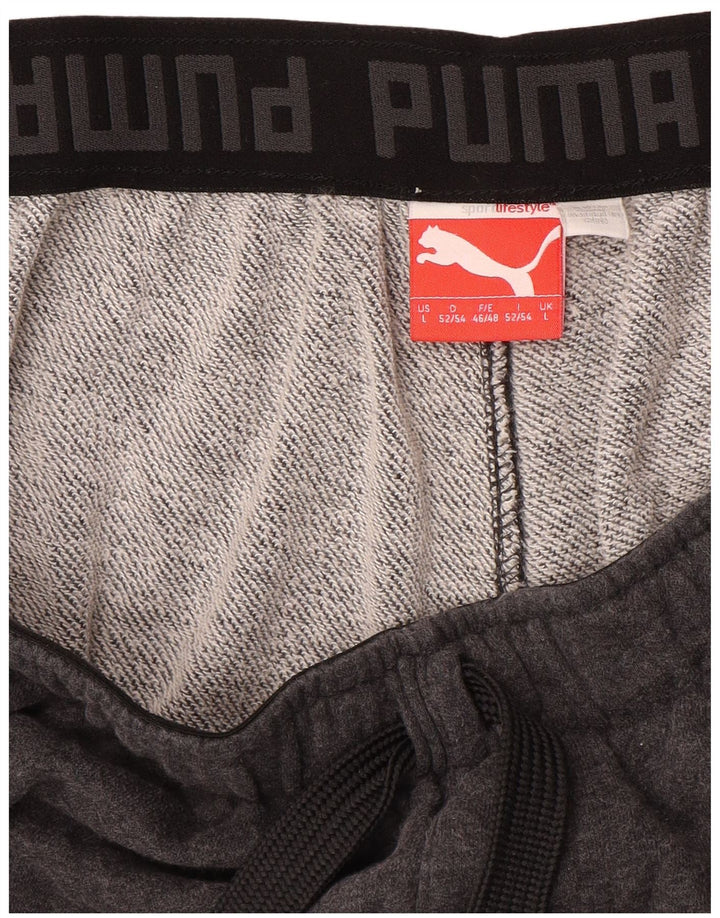 Мужские спортивные шорты PUMA, большие серые
