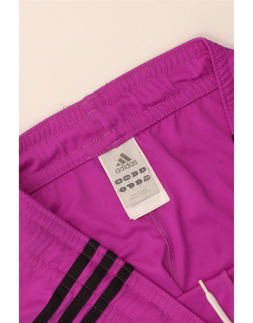 Мужские спортивные шорты Adidas Climalite, маленькие, фиолетовые, из полиэстера