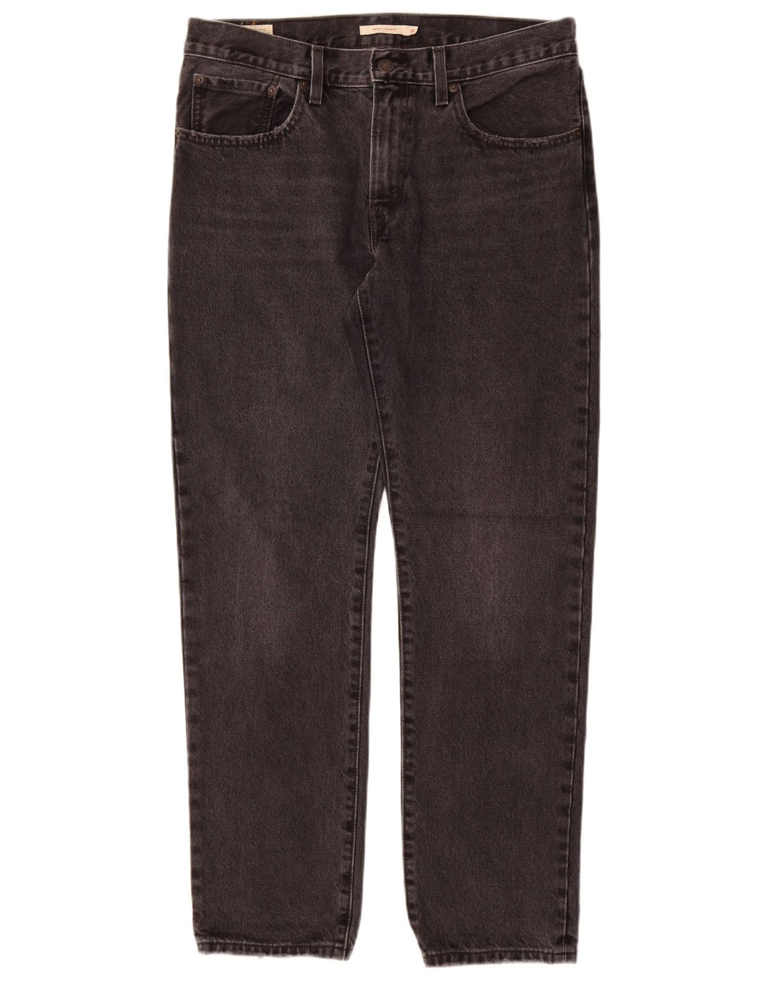 Женские прямые джинсы LEVI'S со средней посадкой W30 L31 Серый хлопок