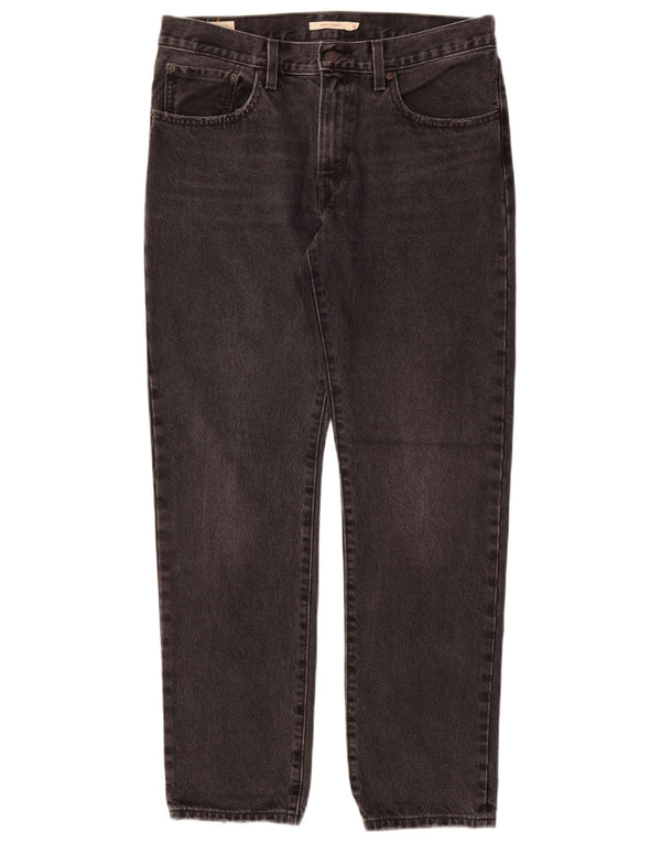 Женские прямые джинсы LEVI'S со средней посадкой W30 L31 Серый хлопок