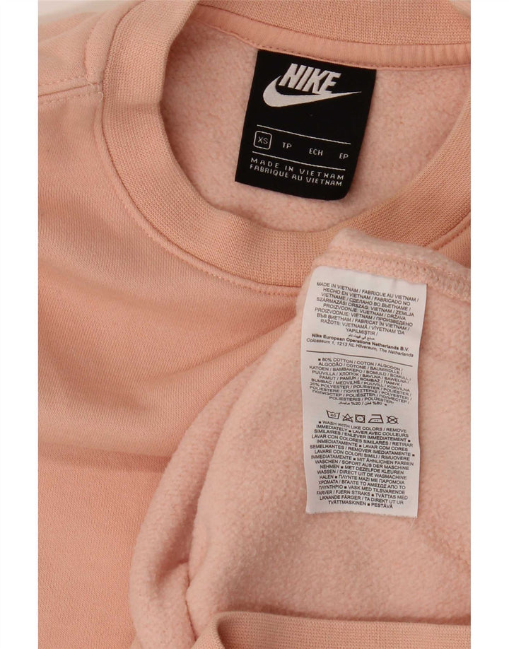 Мужской свитер Nike XS, розовый хлопок, розовый