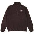 Мужской флисовый джемпер с воротником на молнии The North Face, средний черный, полиэстер
