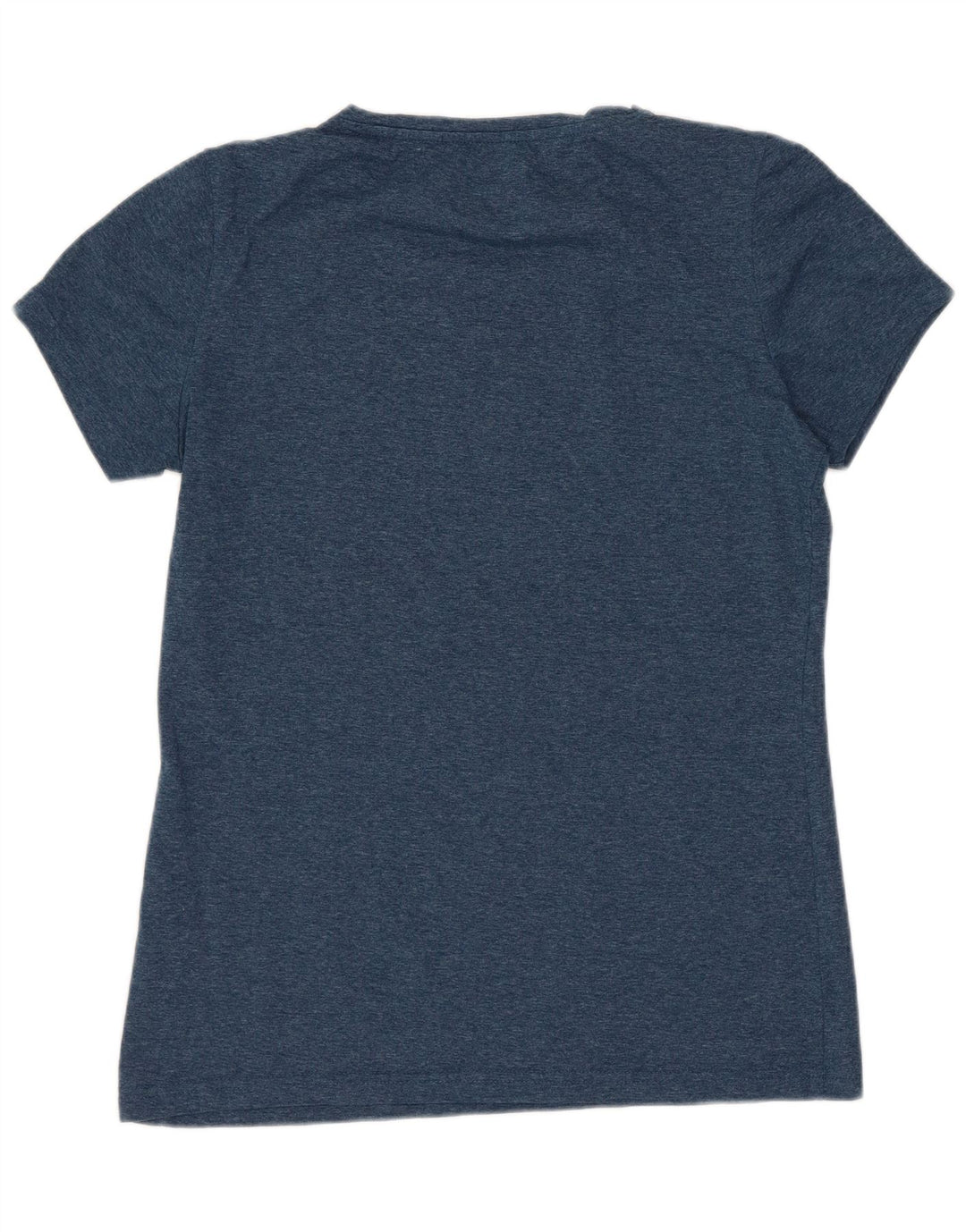 Женская футболка с рисунком ASICS Top UK 12, средний темно-синий, хлопок с крапинками