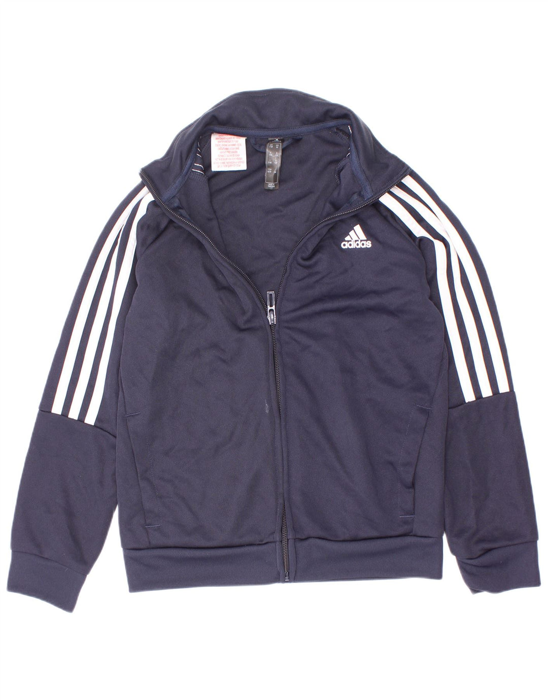 Спортивный костюм Adidas Aeroready для мальчиков, верхняя куртка 7-8 лет, темно-синий полиэстер