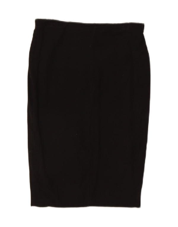 Женская юбка-карандаш Zara Medium W28, черный хлопок