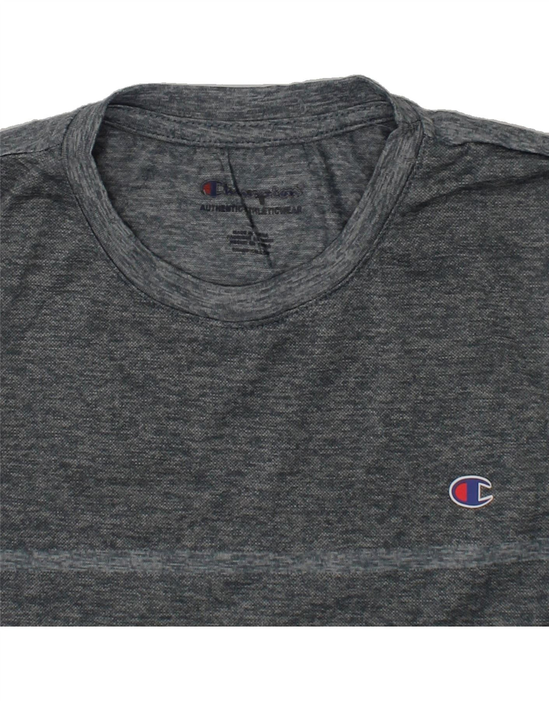 CHAMPION Boys T-Shirt Top 7-8 Years Small Grey Flecked Polyester Vintage Champion and Second-Hand Champion from Messina Hembry 