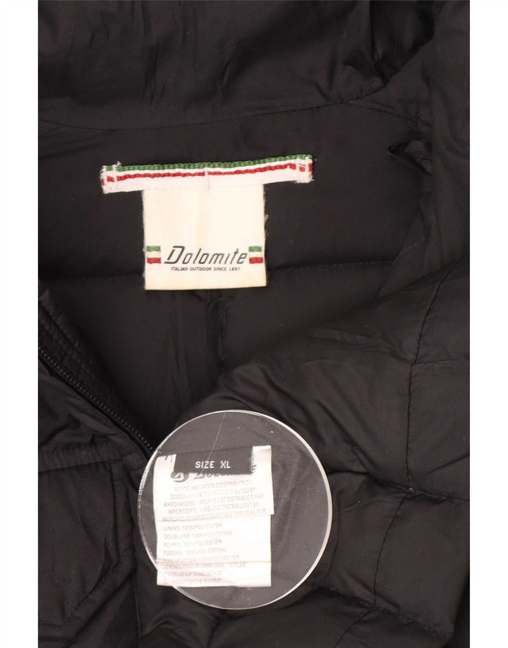 Женская стеганая куртка Dolomite UK 18 XL, черный полиэстер
