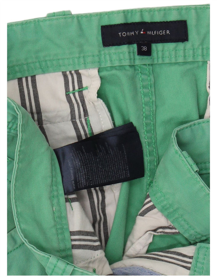 TOMMY HILFIGER Мужские шорты карго W38 XL Зеленый хлопок