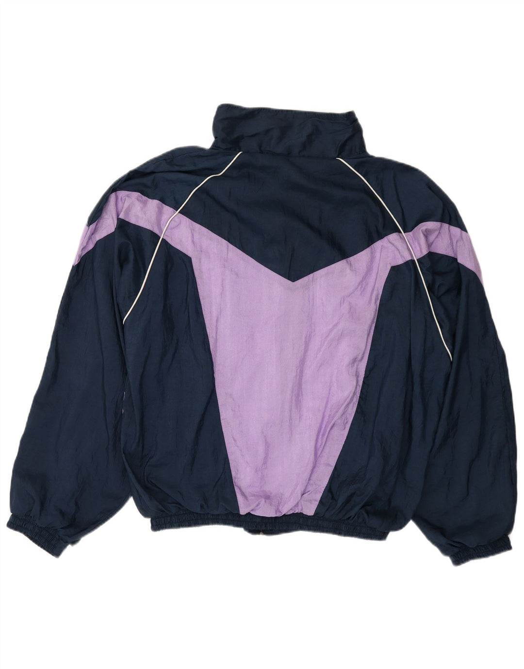 Мужской спортивный костюм VINTAGE, верхняя куртка XL, темно-синий, полиэстер с цветными блоками