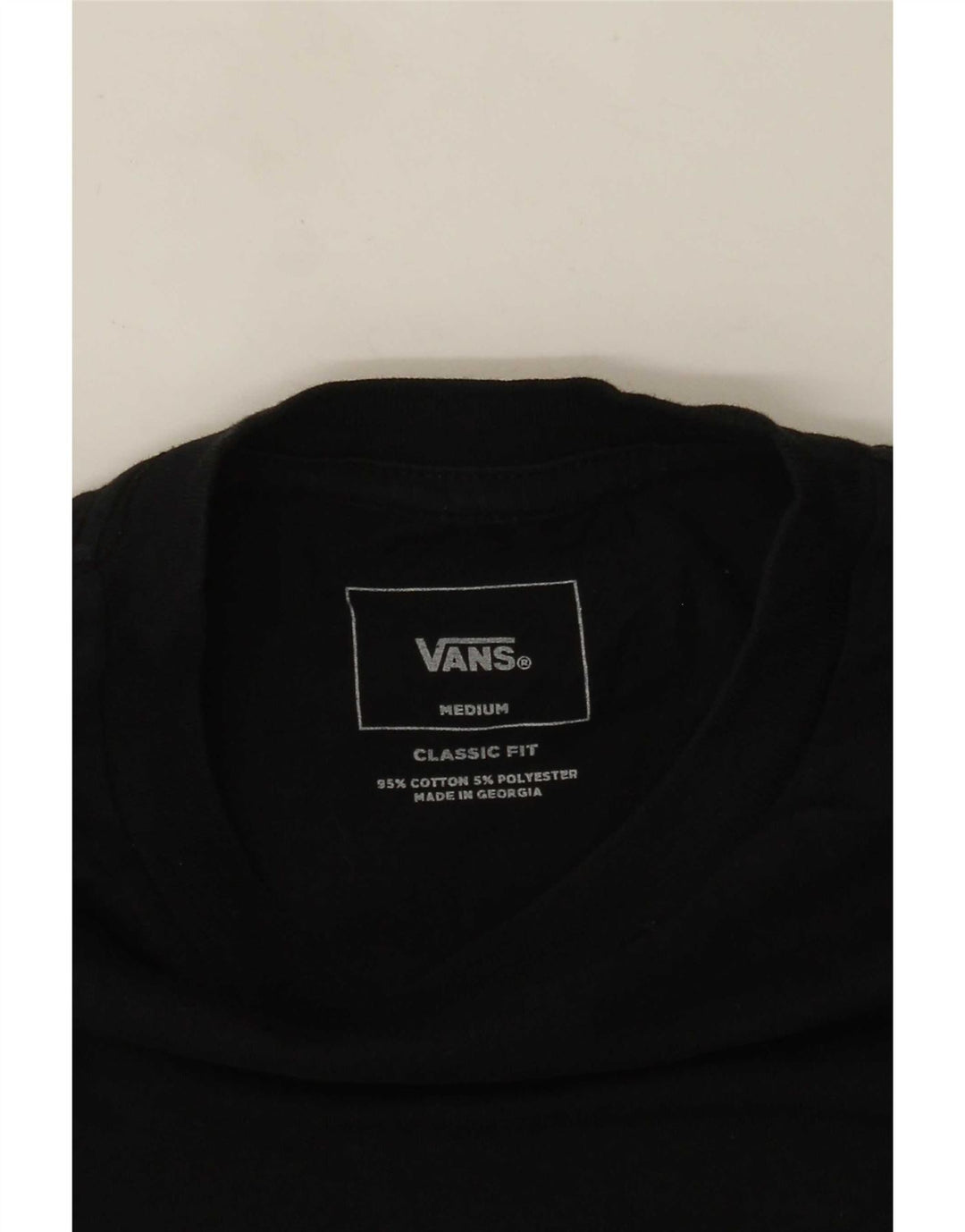 Мужская футболка классического кроя Vans, хлопковый топ среднего серого цвета с цветными блоками