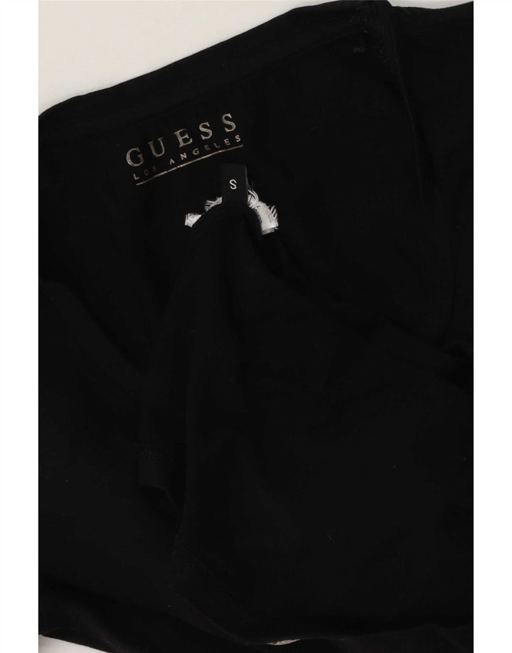 Женская футболка с рисунком Guess Top UK 10, маленькая черная