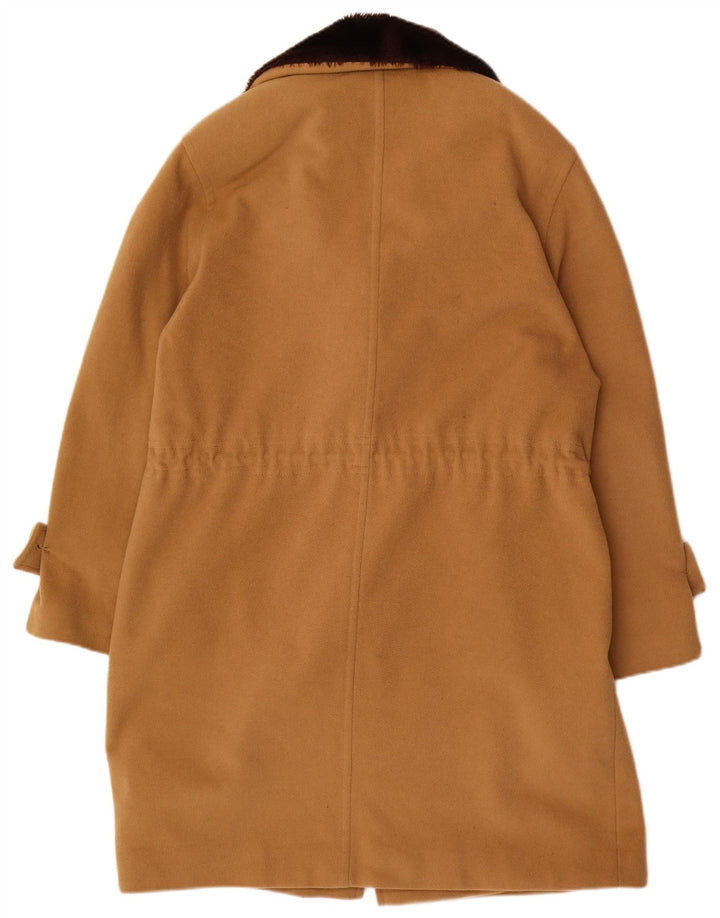 Женский дафлкот VINTAGE UK 14, средний бежевый, шерсть