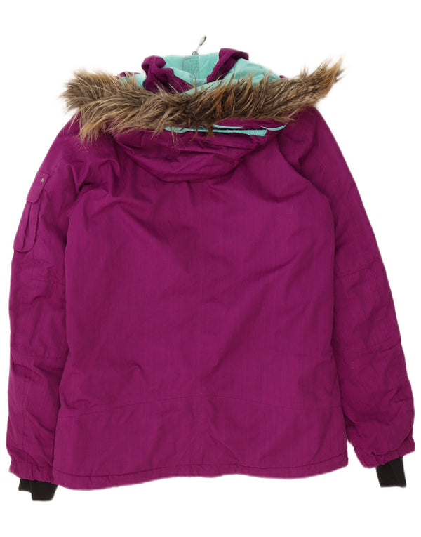 Женская ветровка с капюшоном The North Face UK 10, маленькая фиолетовая
