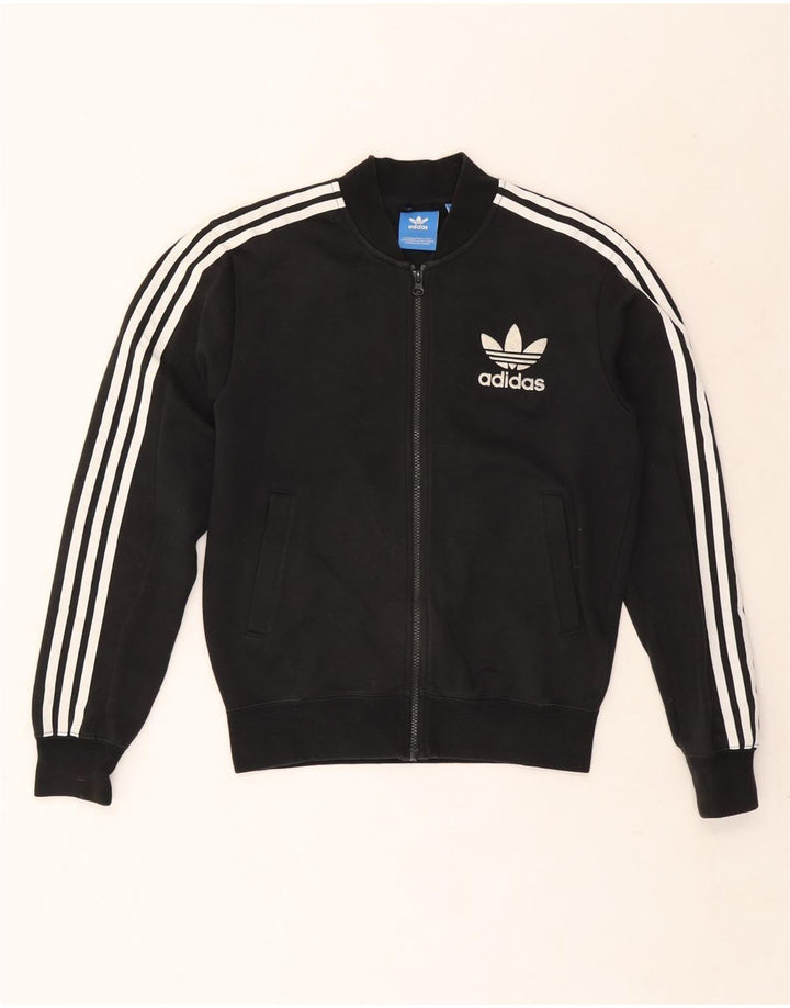 Мужской спортивный костюм Adidas, маленькая черная хлопковая куртка