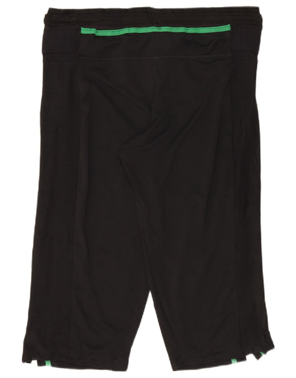 Женские спортивные шорты-бермуды Adidas UK 18 XL, черные