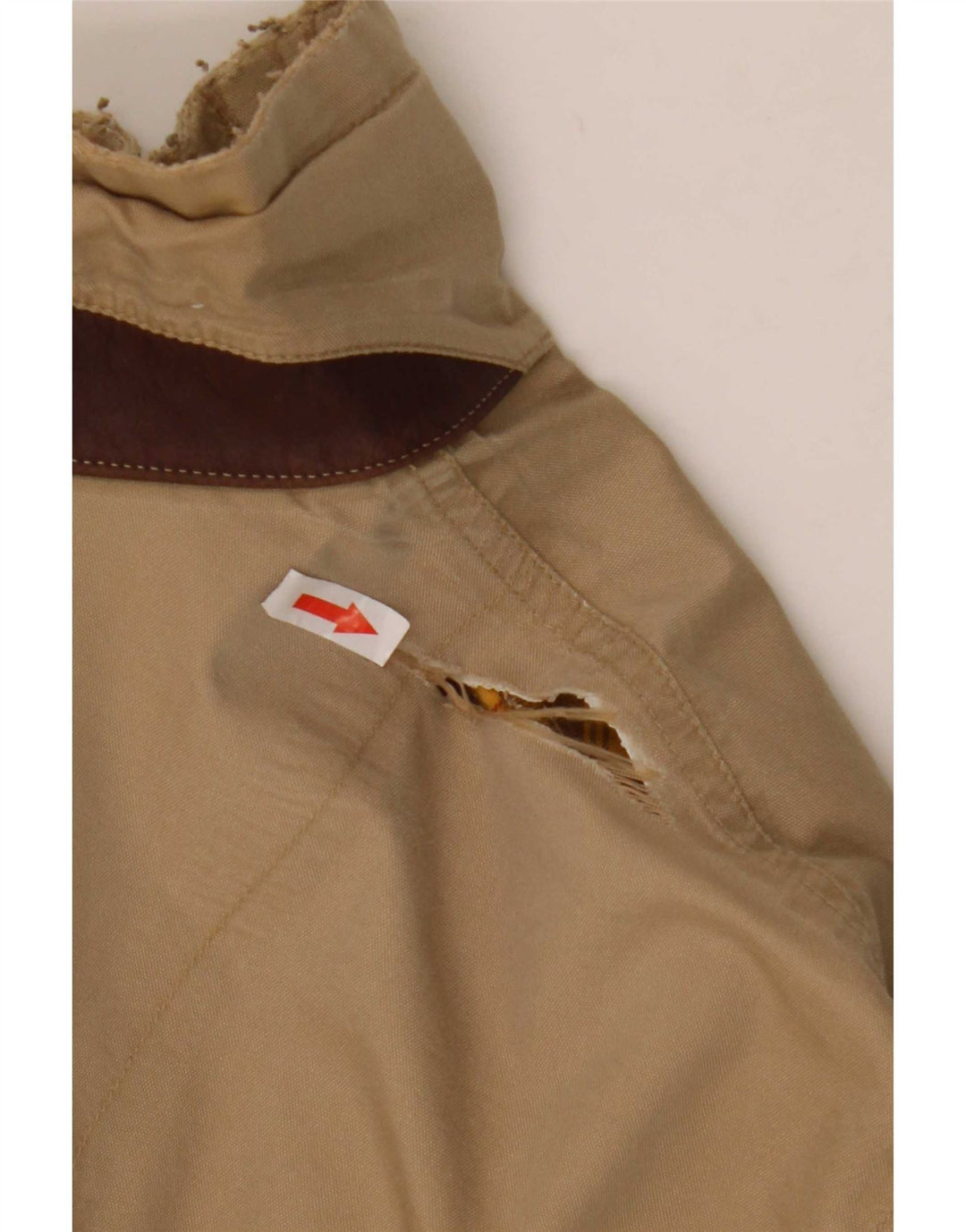 Мужская куртка-бомбер Timberland UK 44 2XL Бежевый хлопок