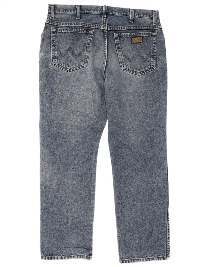 Мужские прямые джинсы Wrangler Texas W35 L30, синий хлопок