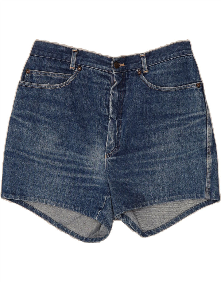 VINTAGE Womens Denim Shorts W30 Medium Blue Vintage Vintage and Second-Hand Vintage from Messina Hembry 