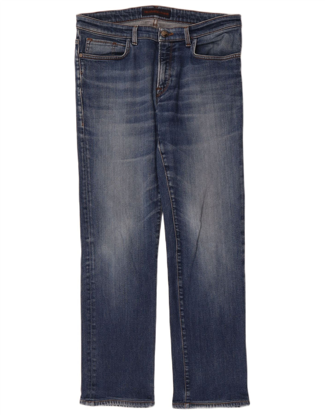 Мужские прямые джинсы Trussardi W34 L30 синие
