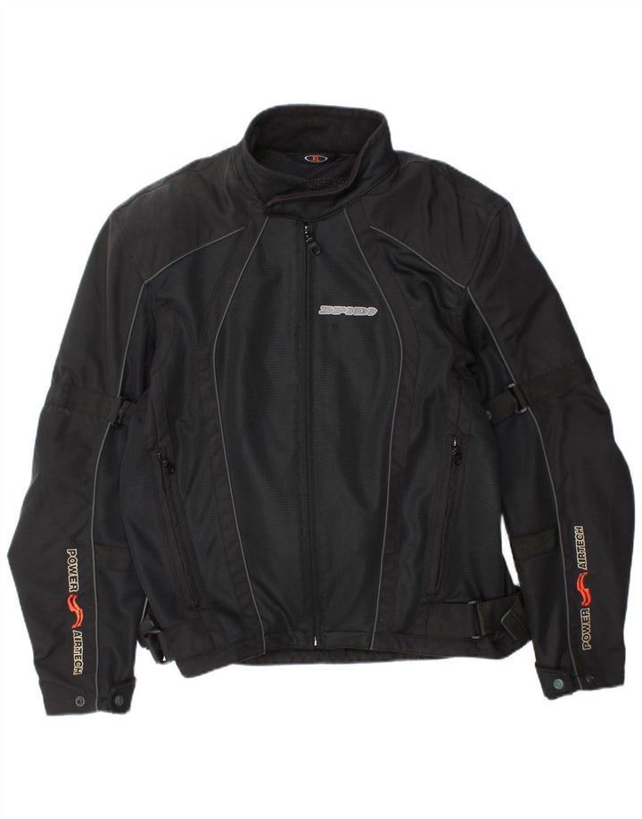 Мужская гоночная куртка SPIDI UK 42 XL, черная