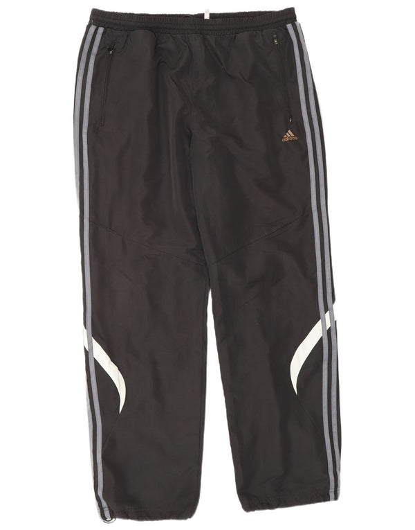 Женские спортивные брюки Adidas Clima 365 UK 16, большие черные цветные блоки