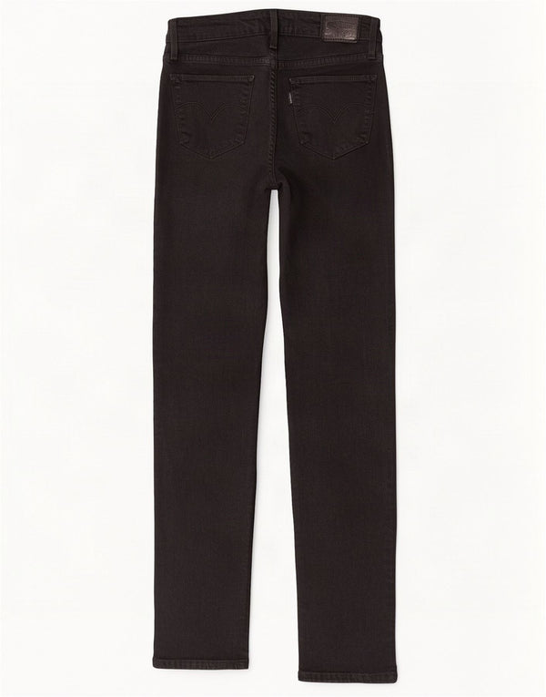 Женские узкие джинсы Levi's 712 W25 L32, черный хлопок