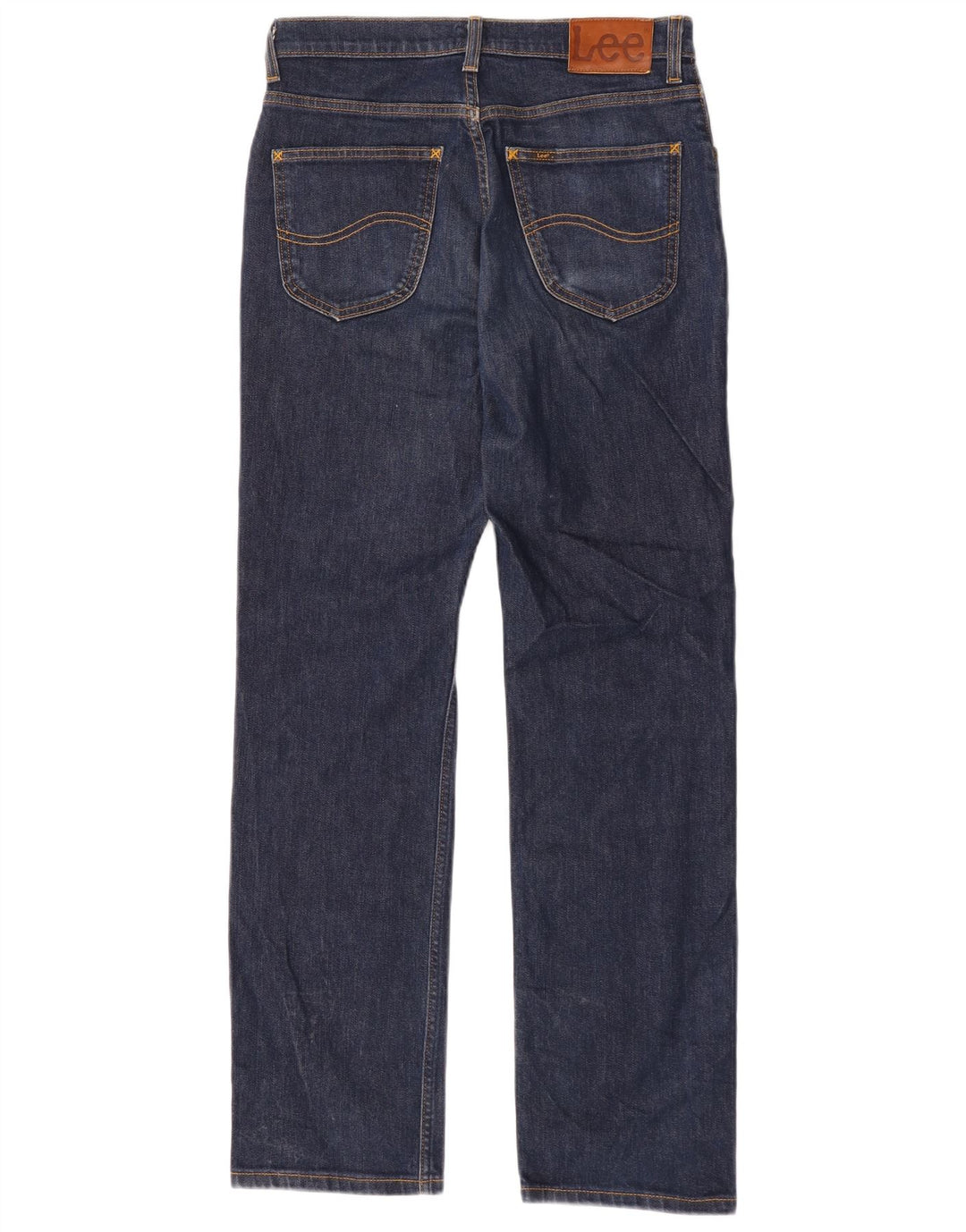 Мужские прямые джинсы Lee Brooklyn W30 L32, синий хлопок