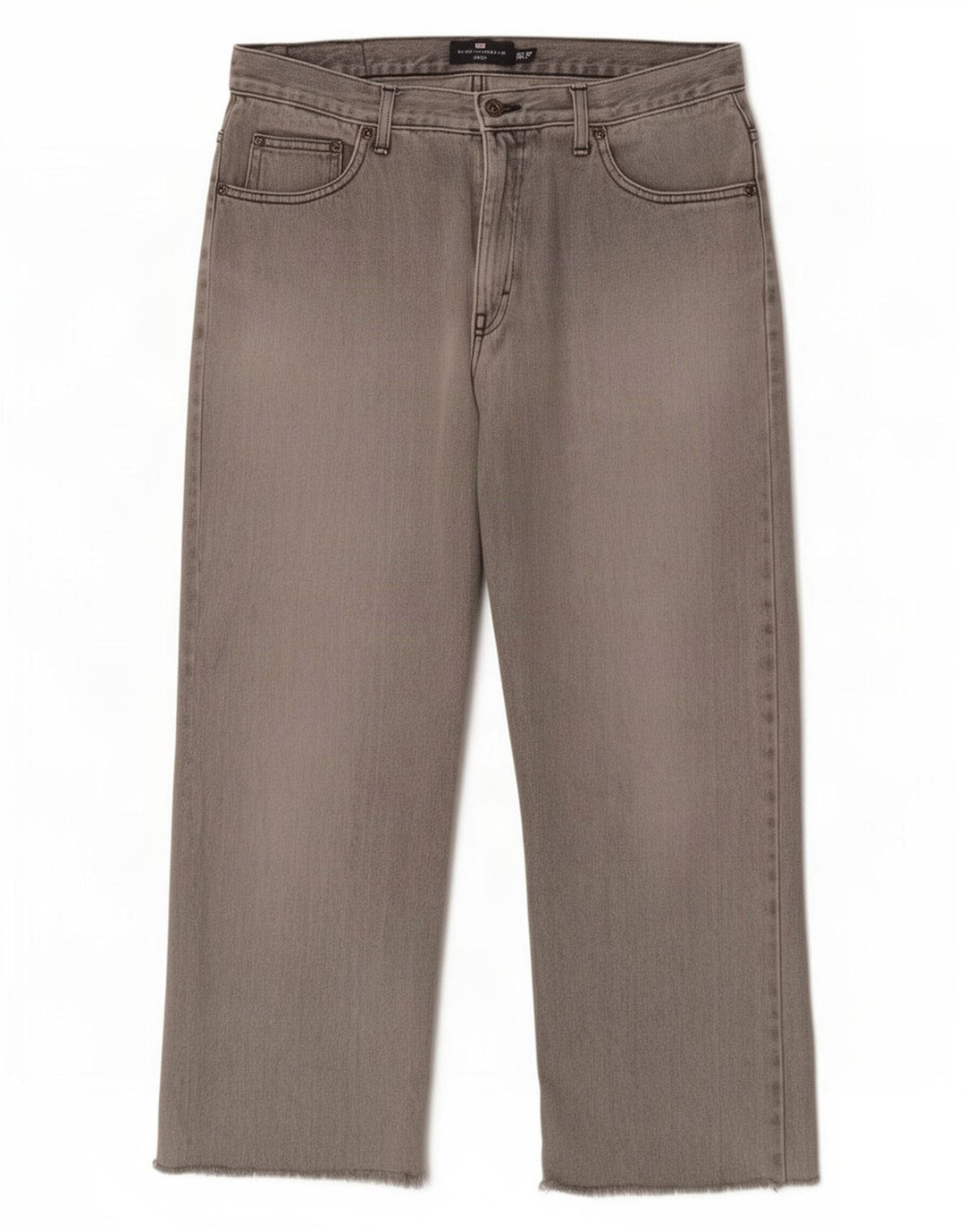 Мужские синие капри Marks & Spencer W34 L23 серые, хлопковые