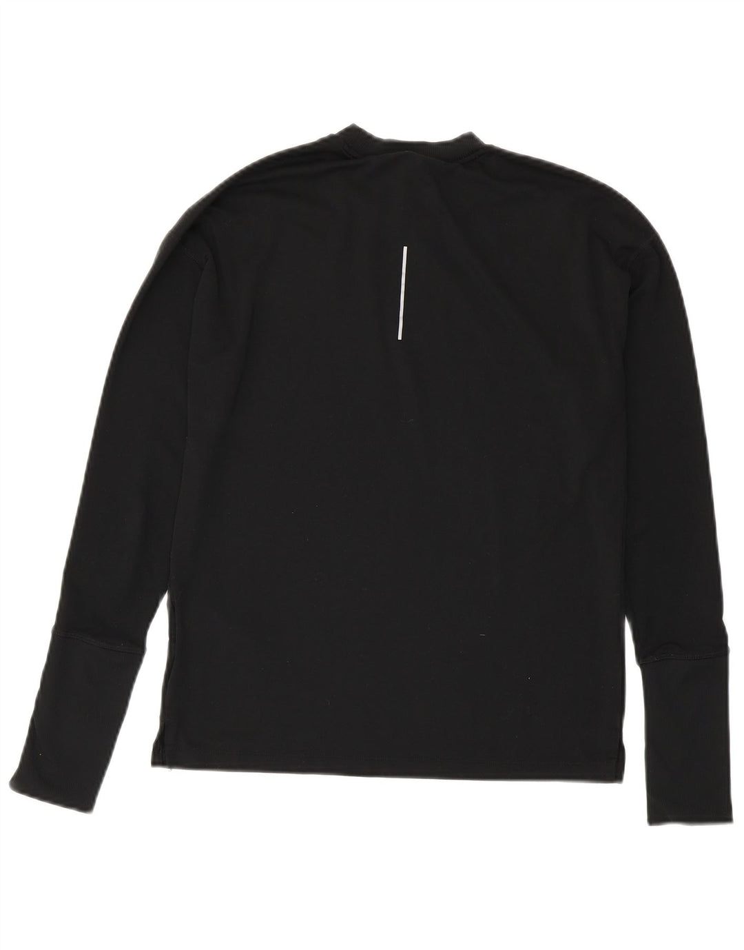 Мужской топ Nike Dri Fit с длинным рукавом XS, черный полиэстер