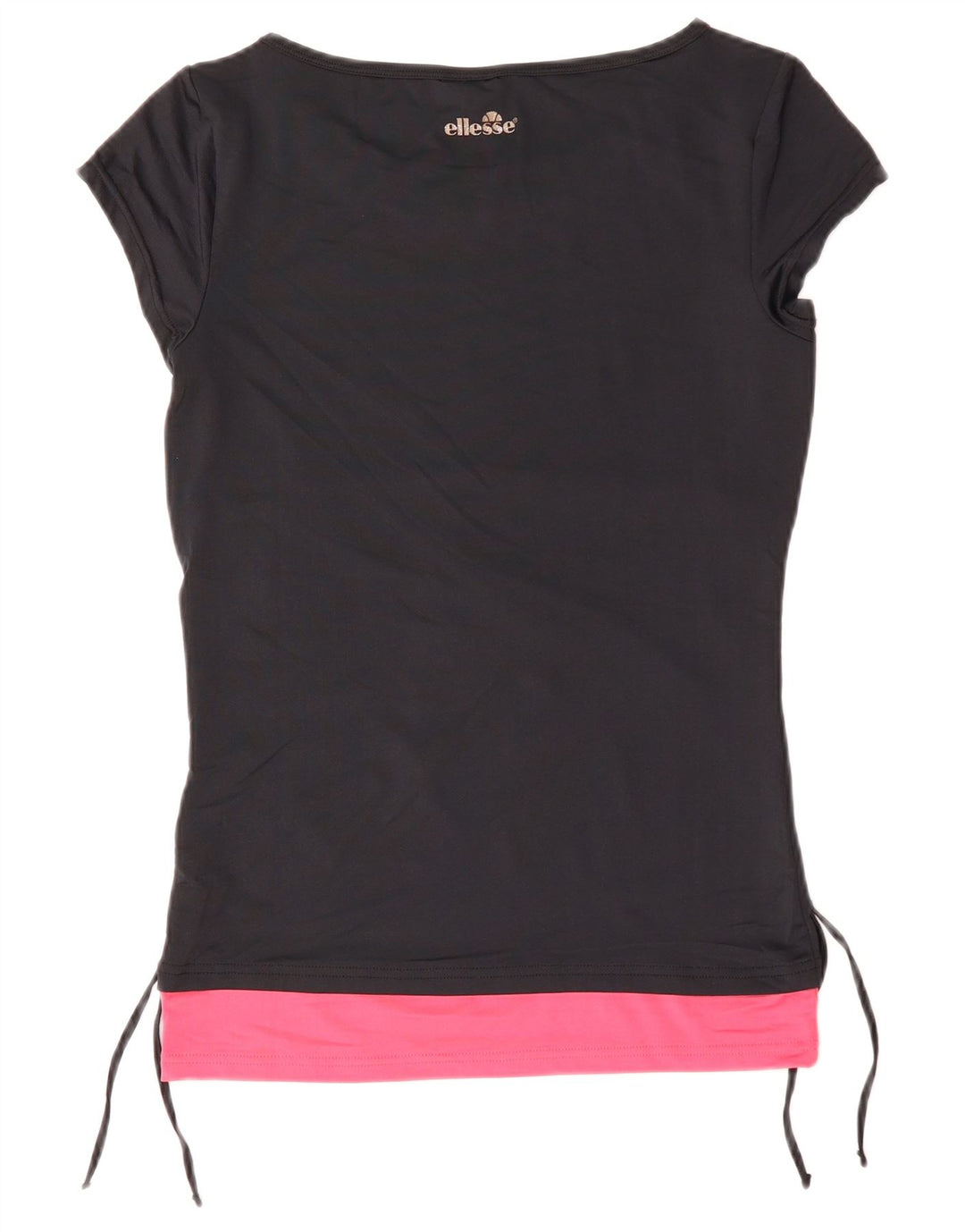 Женская футболка с рисунком Ellesse Top UK 12, средний темно-синий, цветной блок