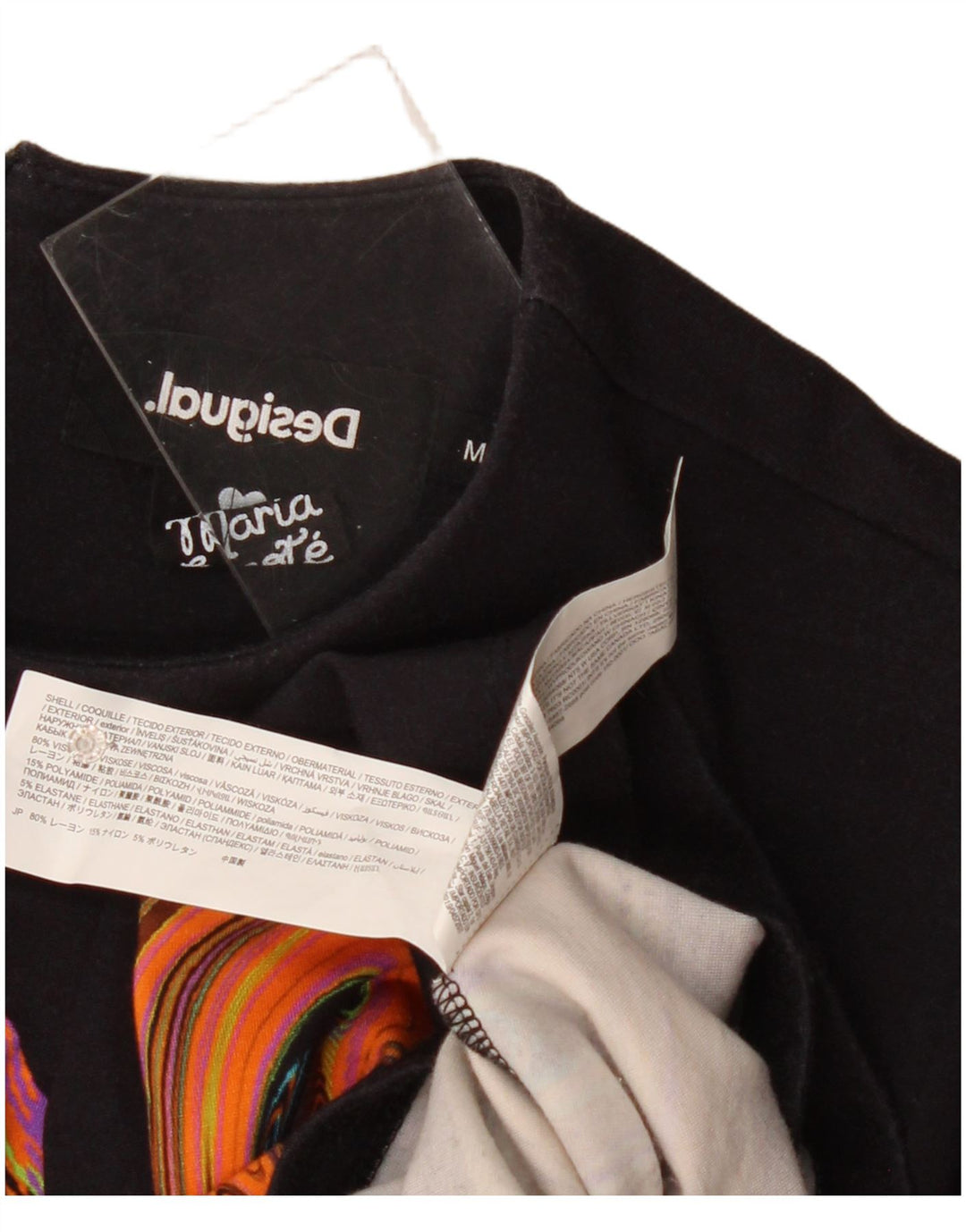 Женское платье-футляр с абстрактным узором Desigual UK 12, средний черный