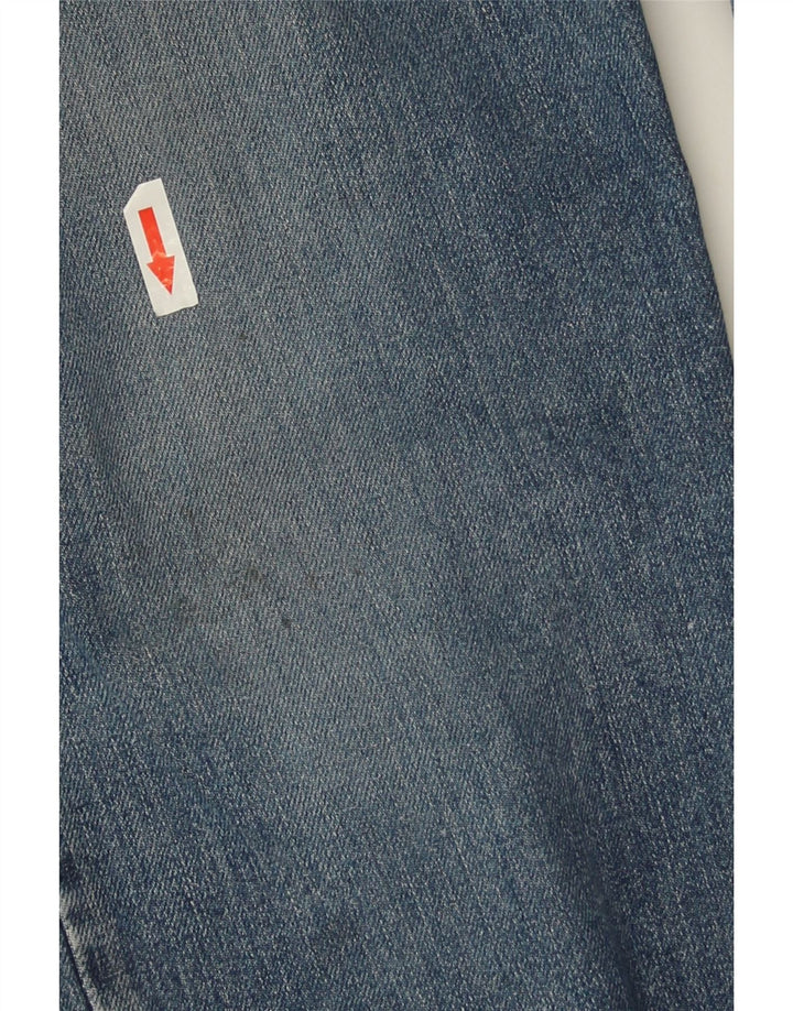 Мужские зауженные джинсы Levi's 502 W34 L32 синие, хлопок