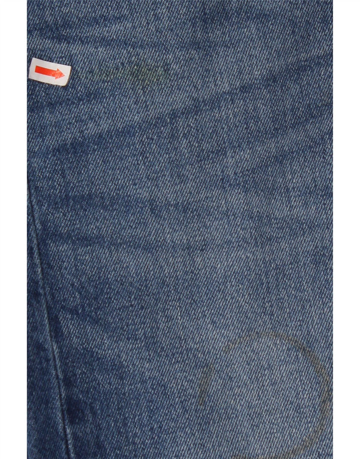 Мужские прямые джинсы LEVI'S 501 W38 L32 синие, хлопок