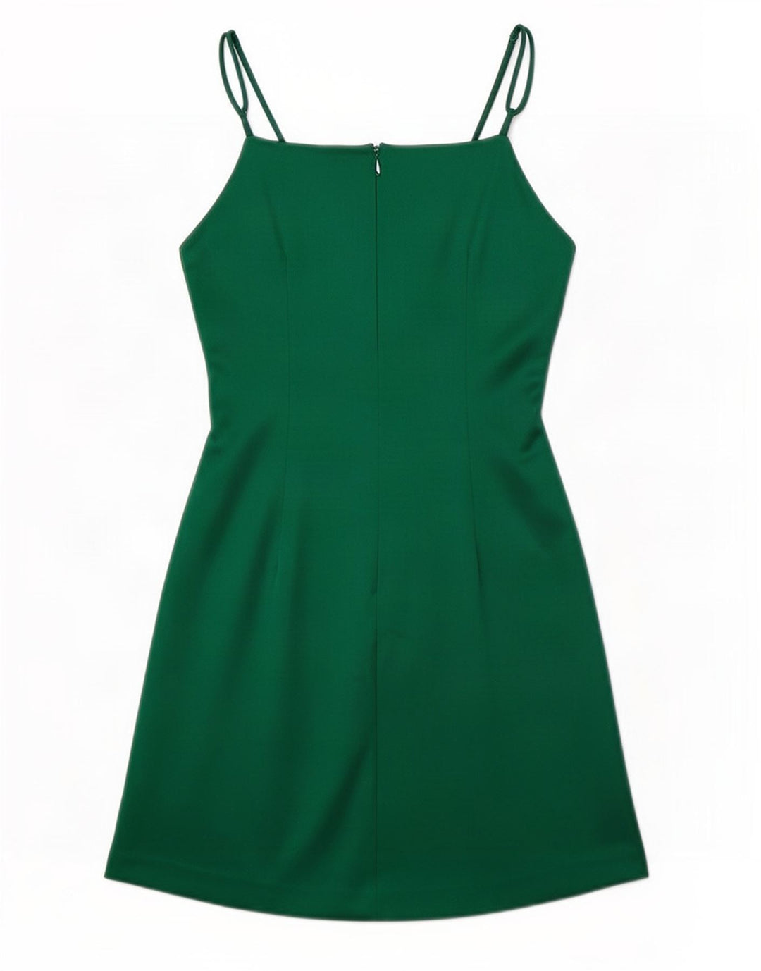 Женское платье-комбинация Zara UK 8, маленькое зеленое полиэстер
