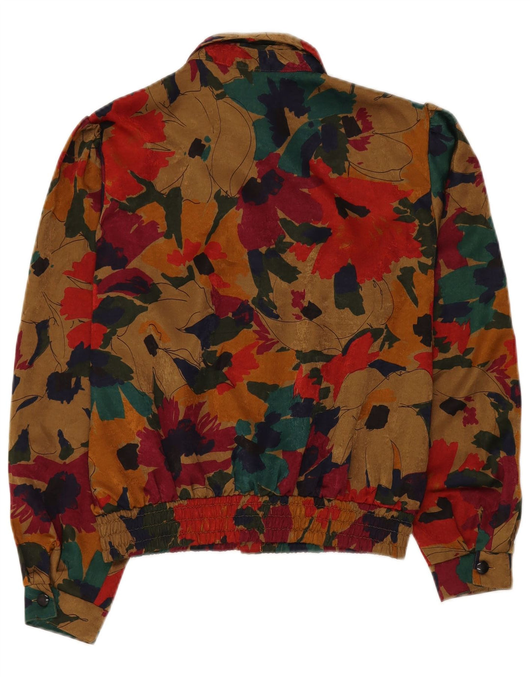 JORG PETERSON Женская блузка-рубашка EU 42, большая разноцветная с цветочным принтом