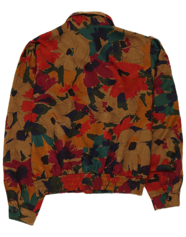 JORG PETERSON Женская блузка-рубашка EU 42, большая разноцветная с цветочным принтом