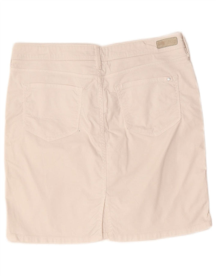 Женская мини-юбка Tommy Hilfiger US 10, большая W32, белый хлопок