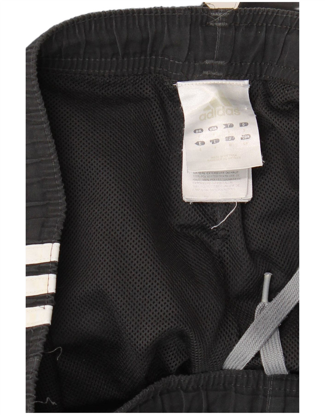 Мужские спортивные брюки ADIDAS, джоггеры, маленькие черные, полиэстер