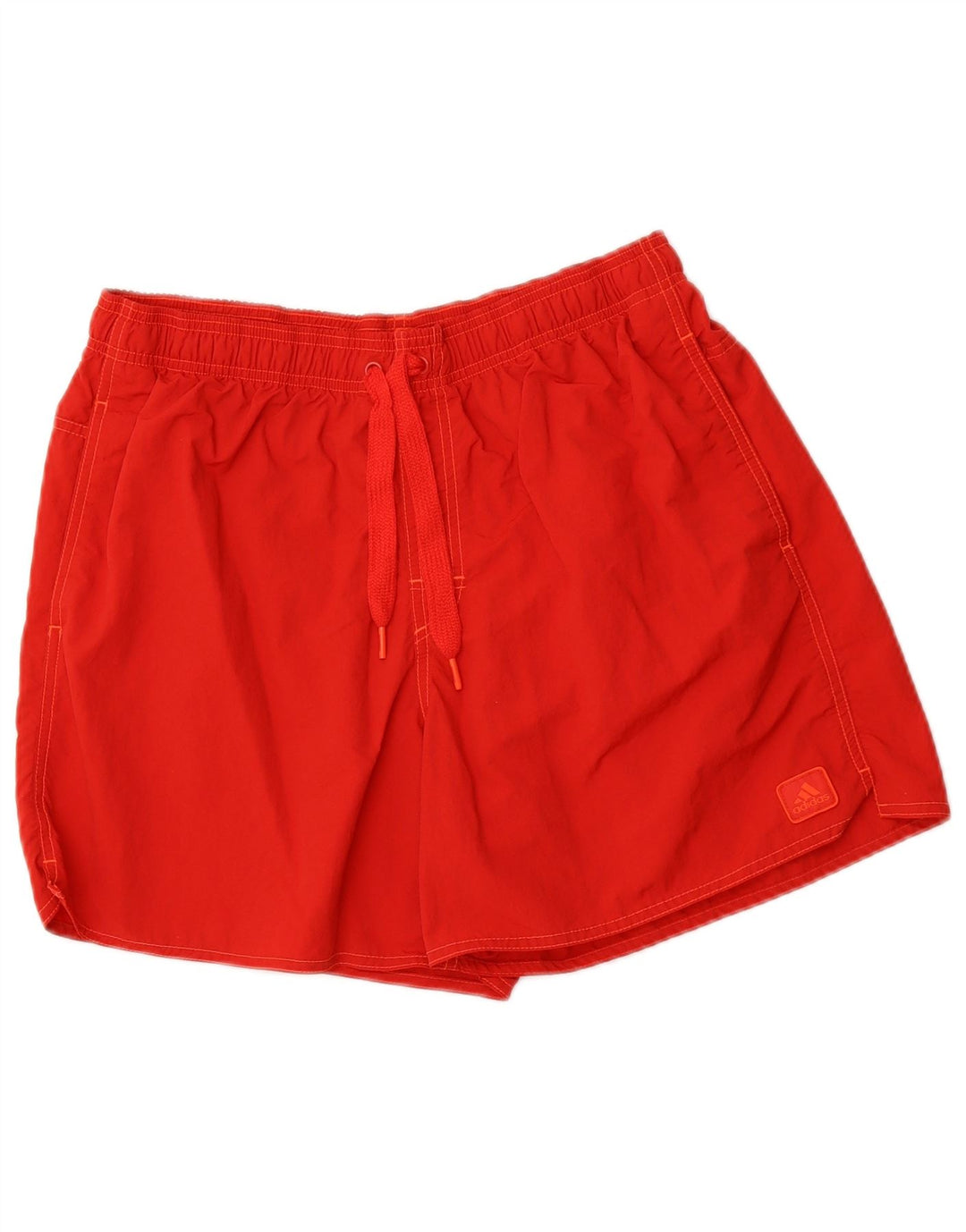 ADIDAS Mens Swimming Shorts Large Red Nylon