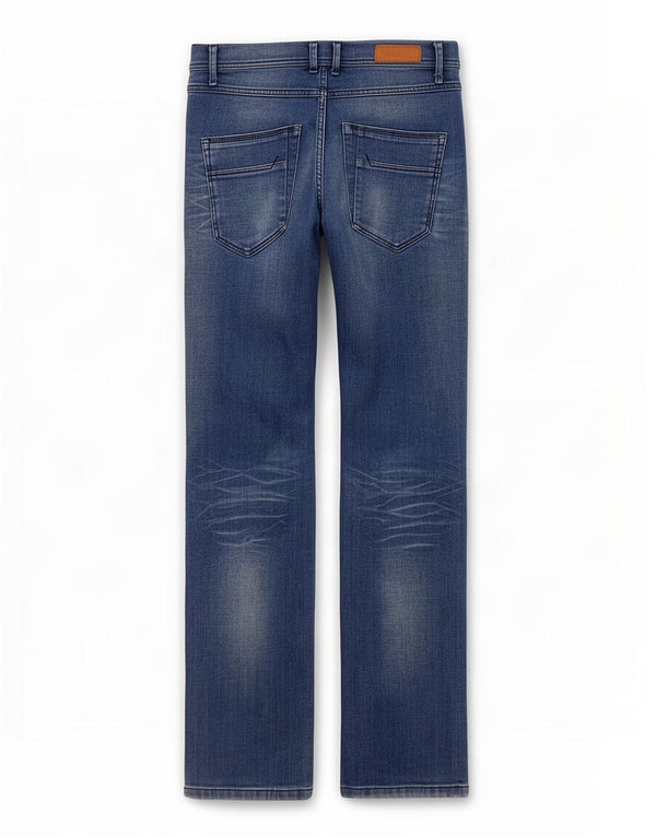 Мужские потертые узкие джинсы Zara EU 38, маленькие W30 L32, синие